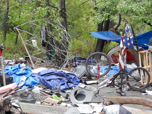 Foundry property deemed a threat to Public Health; Multiple agencies partner to clear property; offer services