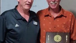 Lindridge receives Robert J. Uplinger Lions Foundation award