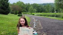 Sammy the Silly Rock Snake brings smiles to Spencer