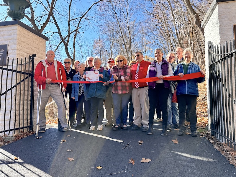 Owego’s Evergreen Cemetery unveils improvements; Parking, paving, and hiking enhanced; cemetery open for burials