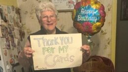 ‘Showered with Cards’; Richford resident overwhelmed with birthday love