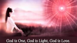 In the New Year Think in a New Way; Change the world of darkness into a world of light