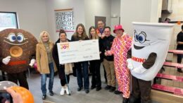 Photo: Ribbon Cutting held at Dunkin Donuts to celebrate remodeled building