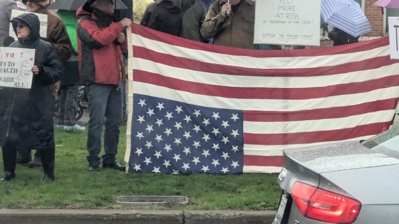 ‘Indivisible Tioga NY’ holds rally in Owego