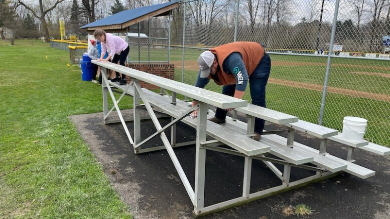 Hyde Park readied for opening day of Owego Little League on Saturday!