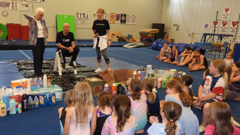 Owego Gymnastics votes to pie a coach!