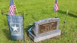 Captain Timothy M. Neild honored, graveside