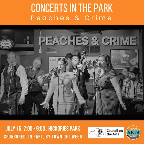 Peaches and Crime set to perform for Wednesday’s Concerts in the Park series