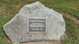 Early park pioneer remembered 