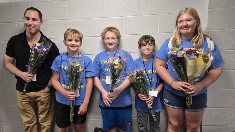 Candor students perform with the All-State Elementary Honor Band