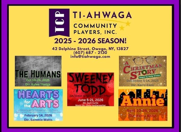 Tickets on sale now for the 2025-26 season at the Ti-Ahwaga Performing Arts Center