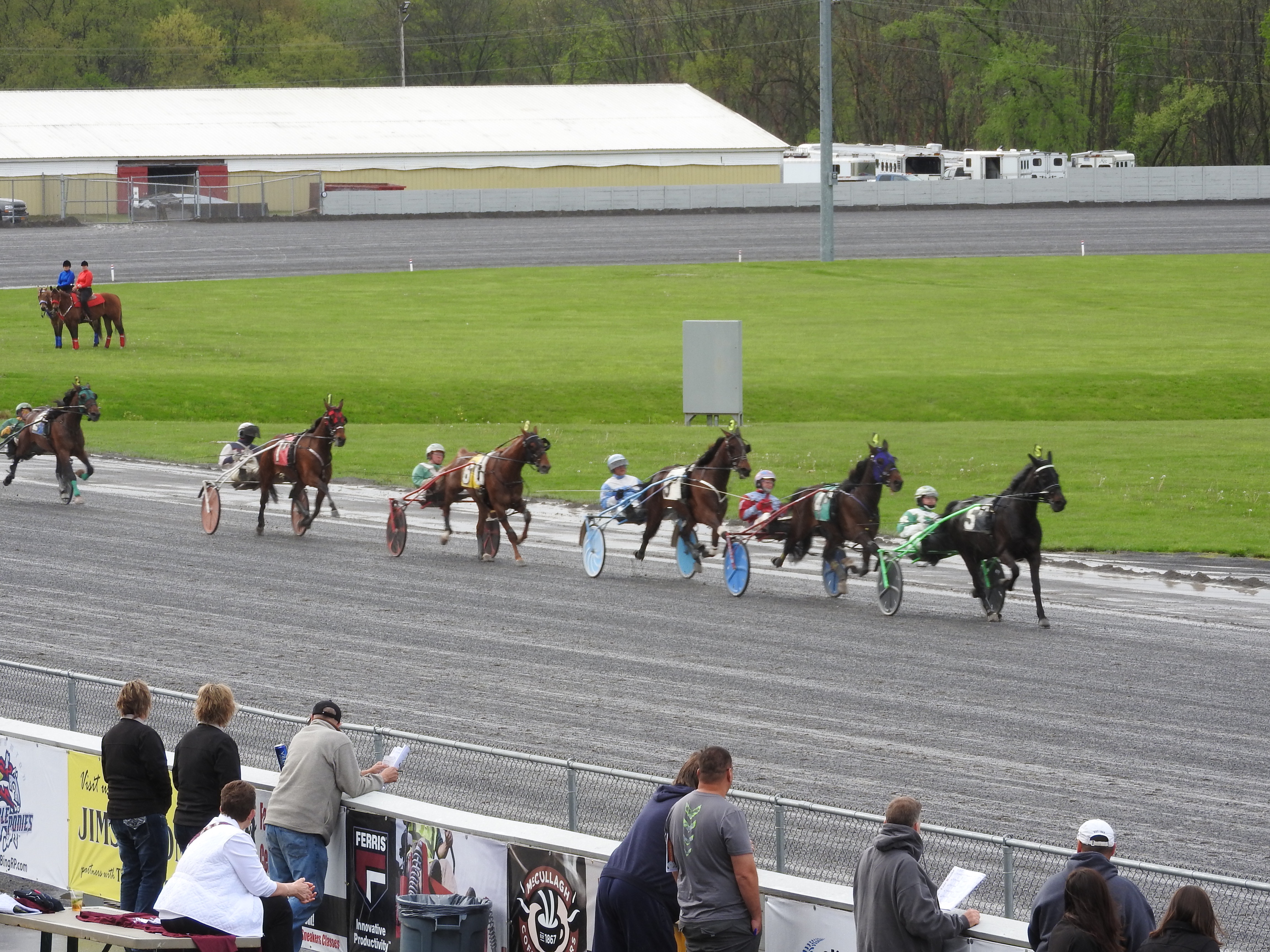 Photos Tioga Downs has great opening day for harness racing! Owego